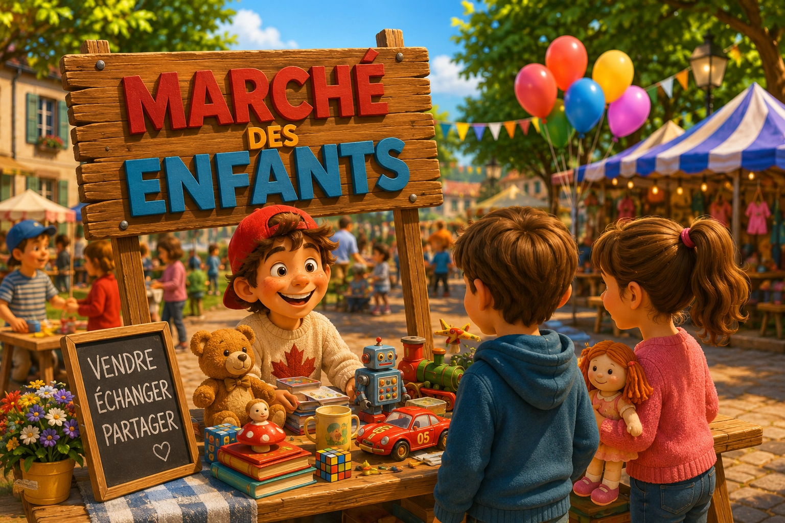 Marché des enfants de Puplinge